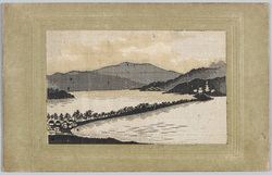 天橋立 (織物貼付) / Amanohashidate (With Fabric Attached) image