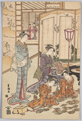 遊女の遊び かるた / Prostitutes Playing, Karuta image