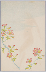 春の野原 (すかし絵) / Spring Field (Transparent Painting) image