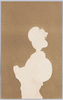 シルエット　女性 (すかし絵)/Silhouette, Woman (Transparent Painting) image