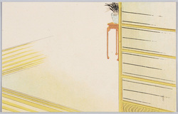 座敷 (すかし絵) / Tatami Room (Transparent Painting) image