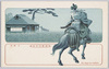 小督局　透影はかき/Kogō no tsubone, Translucent Postcard image