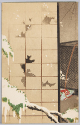 あばら家 (すかし絵) / Dilapidated House (Transparent Painting) image