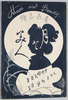 絵葉書　袋　月と美人/Envelope for Picture Postcards, Moon and Beauty image
