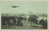 宮城付近ヲ飛行シツゝアルニューポール式/Nieuport Flying Near Imperial Palace image