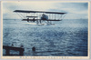 芝浦海上を活走中の(カーチス)式海上飛行機/(Curtiss) Seaplane Taxiing on the Shibaura Sea image