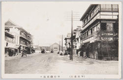 (甲府名所)甲府駅前通り / (Famous Views of Kofu) Street in Front of Kofu Station image