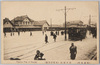  (仙台名所)停車場前 (市電停留場)/(Famous Views of Sendai) In Front of a Tram Stop image