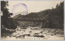 七笑橋及駒ケ岳夕照 / Sunset Glow at the Nanawaraibashi Bridge and Mt. Komagatake image