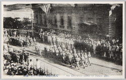(18)浦塩に於ける仏軍の敬礼交換式 / (18) The Salutation March of the French Army at Vladivostok image