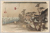 東海道五拾三次之内　大礒　 (9)/The Fifty-Three Stations of the Tōkaidō Road: Ōiso (9) image