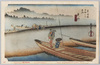 東海道五拾三次之内　見附　29/The Fifty-Three Stations of the Tōkaidō Road: Mitsuke 29 image