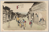 東海道五拾三次之内　御油　 (36)/The Fifty-Three Stations of the Tōkaidō Road: Goyu (36) image