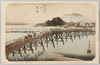 東海道五拾三次之内　岡崎　 (39)/The Fifty-Three Stations of the Tōkaidō Road: Okazaki (39) image