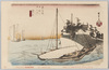東海道五拾三次之内　桑名　43/The Fifty-Three Stations of the Tōkaidō Road: Kuwana 43 image