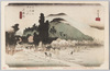 東海道五拾三次之内　石薬師　 (45)/The Fifty-Three Stations of the Tōkaidō Road: Ishiyakushi (45) image