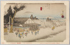 東海道五拾三次之内　石部　 (52)/The Fifty-Three Stations of the Tōkaidō Road: Ishibe (52) image