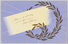野原三郎氏筆　英語格言絵葉書/Picture Postcard with an English Proverb Handwritten by Mr. Nohara Saburō image