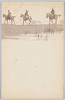 土手を進む騎馬軍人 (軍事郵便)/Horse Soldiers Advancing on a Bank (Military Post) image