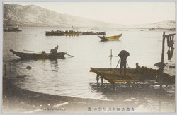 寿都港鰊大漁陸揚の景 / View of Unloading a Huge Catch of Herring at Suttsu Port image
