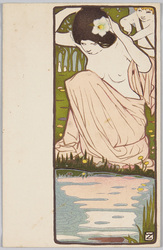 髪を整える女神 / Goddess Adjusting Her Hair image