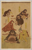 森達磨庵所蔵、達磨戯画/Mori Darumaan Collection, Daruma Caricature image