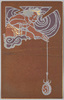太鼓を釣る雷神/Raijin (The God of Thunder) Picking Up a Drum image