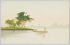 湖上の舟/Boat on a Lake image