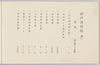 神戸名所帖第一　目次/Famous Views of Kobe, Picture Postcard Book (1), Table of Contents image