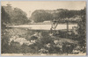 横浜三溪園藤棚ヨリ三重塔望ム/Sankeien Garden, Yokohama: View of the Three-Storied Pagoda from the Wisteria Pergola image