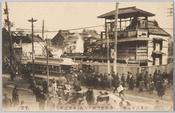 二月二十八日 浅草雷門前ノ出火 (午前二時) / February 28th, Fire Breakout in Front of the Kaminarimon Gate, Asakusa (2:00 AM) image