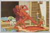 泥棒格斗の図/Picture of Fighting with a Burglar image