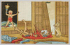 泥棒格斗の図/Picture of Fighting with a Burglar image
