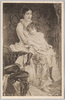 「貴女の肖像　ボードリー筆」/Portrait of a Noble Woman with Her Daughter by Baudry image