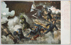 西暦一千九百四年二月九日仁川ニテ日本海軍ト戦フウアリヤグ/Varyag Fighting against the Japanese Navy at Chemulpo Bay on February 9th, 1904 image