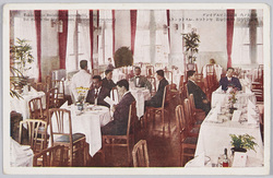 丸の内 東京海上ビルデング附属食堂(中央亭分店 セントラル・レストラン) / Tokyo Kaijo Building, Interior of the Dining Room (Central Restaurant), Marunouchi, Tokyo image