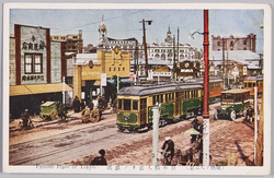 (復興ノ大東京)日本橋大通り　盛況 / (Great Tokyo after Reconstruction) Thriving Nihombashi Main Street image