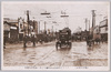 (復興の東京)バラックの神田須田町通りと市　圓太郎自動車/(Tokyo under Reconstruction) Kanda Sudachodori Street with Temporary Shelters and Entaro City Buses image