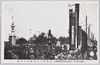 (昭和5年3月　帝都復興式典祭記念)　上野山下の奉祝塔の光景/(Commemoration of the Ceremonial Festival for the Capital Reconstruction in March 1930) Scene of the Celebration Towers in Ueno Yamashita image