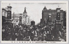 (昭和5年3月　帝都復興式典祭記念)　京橋の奉祝塔の光景/(Commemoration of the Ceremonial Festival for the Capital Reconstruction in March 1930) Scene of the Celebration Towers, Kyobashi image
