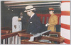 開札口　朝香宮殿下と北白川若宮殿下/Their Imperial Highnesses Prince Asaka and Young Prince Kitashirakawa at the Ticket Gate image
