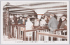 十銭白銅を入れる自動式改札口/The Automatic Ticket Gate, Where Passengers Put a 10-Sen Nickel Coin image