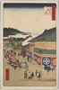 名所江戸百景　下谷広小路　初代広重筆/One Hundred Famous Views of Edo: Shitaya Hirokōji, by Hroshige I image