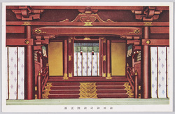 神田神社神殿正面 / Kanda Shrine: Front View of the Sanctuary image