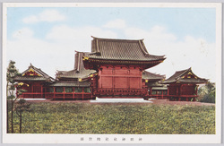 神田神社 社殿 背面 / Kanda Shrine: Rear View of the Sanctuary image