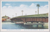(大東京)両国橋及国技館を望む/(Great Tokyo) View of the Ryogokubashi Bridge and Kokugikan Hall image