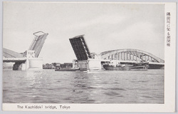 隅田川に架る開閉橋 / Movable Bridge over the Sumida River image