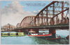 (大東京)両国橋と隅田川及び国技館/(Great Tokyo) Ryogokubashi Bridge, Sumida River, and Kokugikan Hall image
