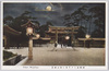 神燈清らけき夜の明治神宮/Meijijingu Shrine at Night: Sacred Lanterns Create a Serene Atmosphere image