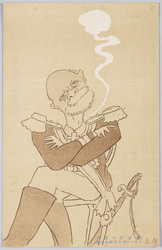 塊宙宇に迷ふ リネーウイッチ大将の心配 / A Lump Getting Lost in the Air, General Linevich's Concern image